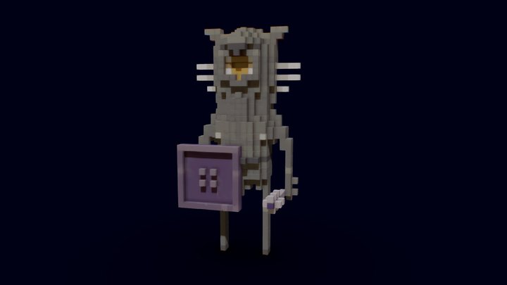The Grizzled Boar 3D Model