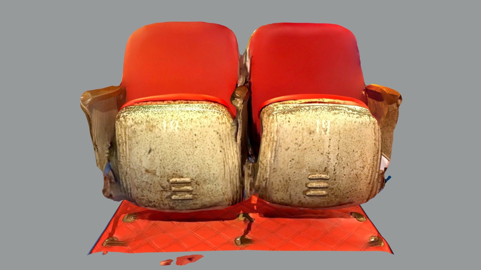 70s Old cinema seats
