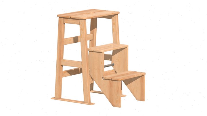 Step stool 3D Model