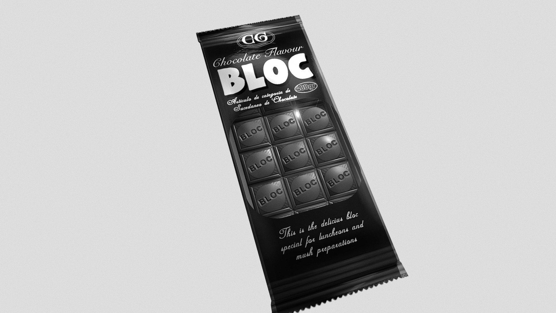 #25 Chocolate Bloc - Tasty "Inktober2019"