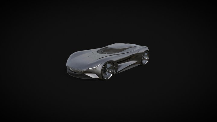 Jaguar Vision GT 3D Model