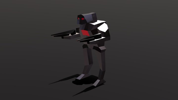 Robot Guard 3D Model