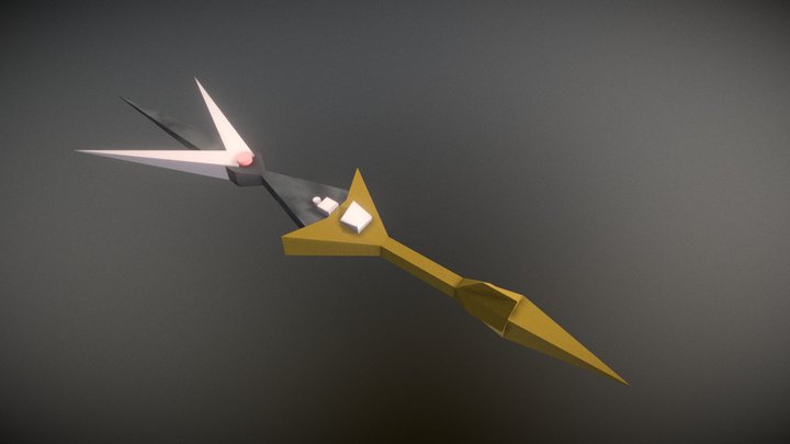 Strange Sword Model 3D Model