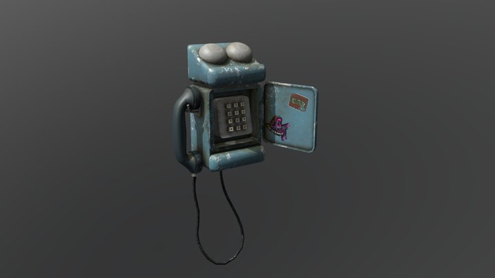 Téléphone 3D Model