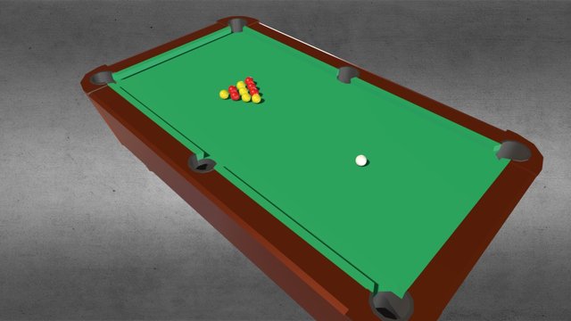 Pool Test 3D Model