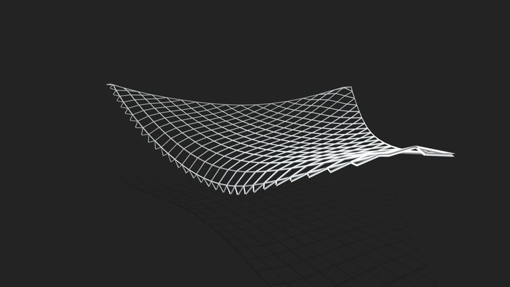 Triangle Net 3D Model