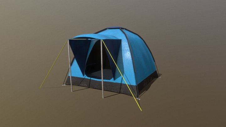 Tent 3D Model