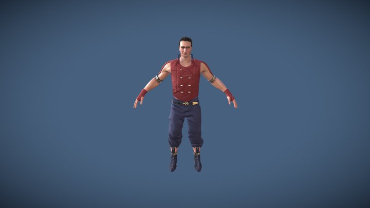 Andrew Lincoln 3D Model HEAJ 3D Model
