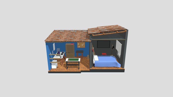 Habitación 3d 3D Model