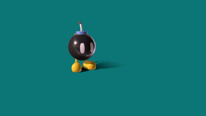 bob-omb (Mario Bros) 3D Model