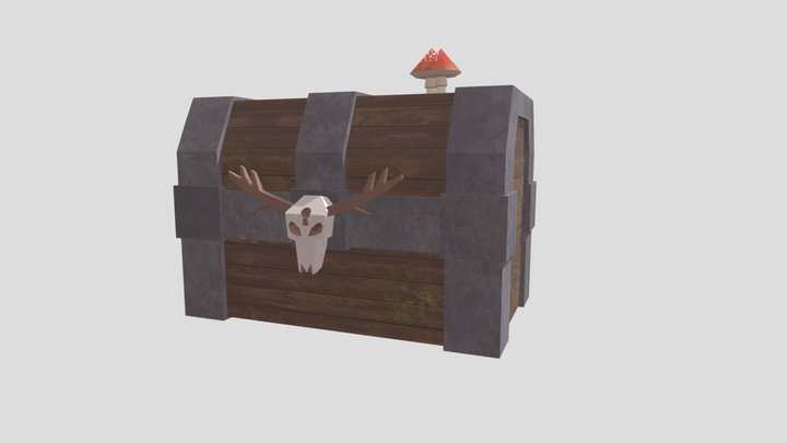 chest animated 3D Model