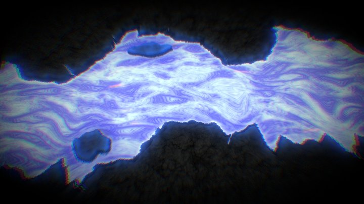 Blue Lava | Tile Texture – Modello 3D gratuito STL