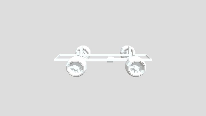 Chassis Carro 4x4 3D Model