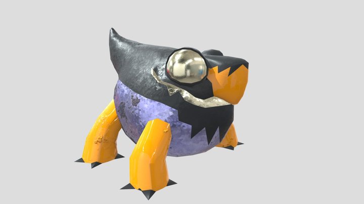 Maya | Dino w/ UVs 3D Model
