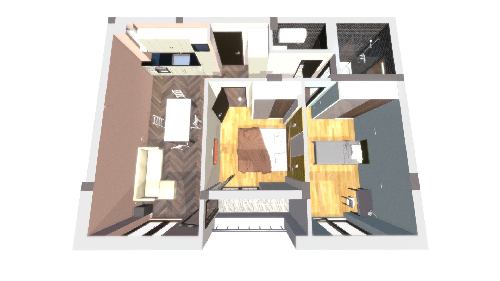 Apartment 12 (with Balcony)