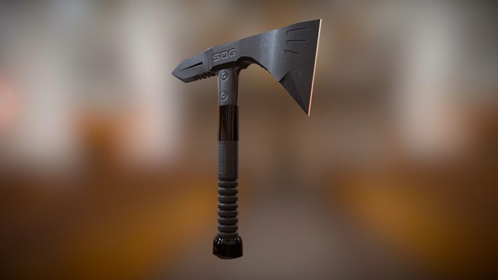 FN-18 SOG Tomahawk 3D Model