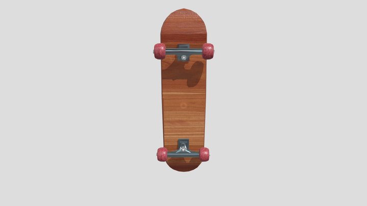 P03C Hogan S Skateboard Substance Painter 3D Model