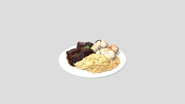 Rice Dish – Gratis 3D-model STL
