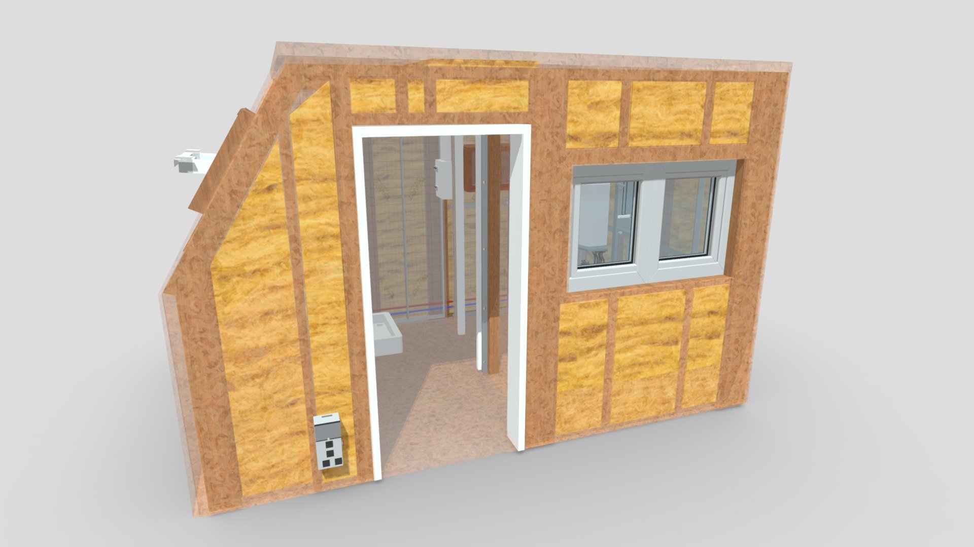 Projet Inter'acte - Modèle 3D du Praxikit