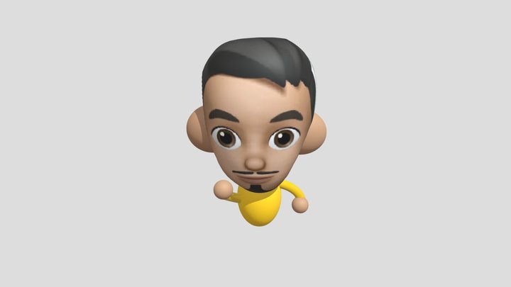 S 3D Model