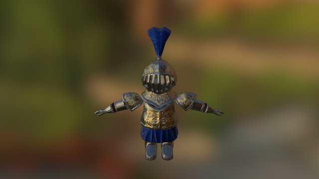 Knight armor 3D Model