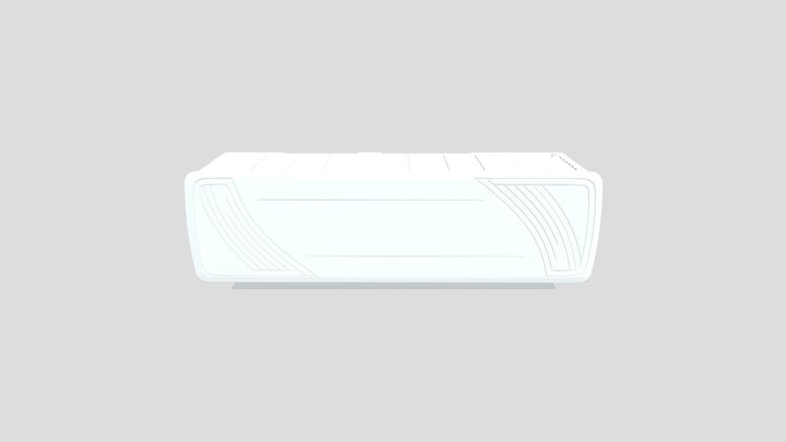 Air Conditioner Facia Design 3D Model