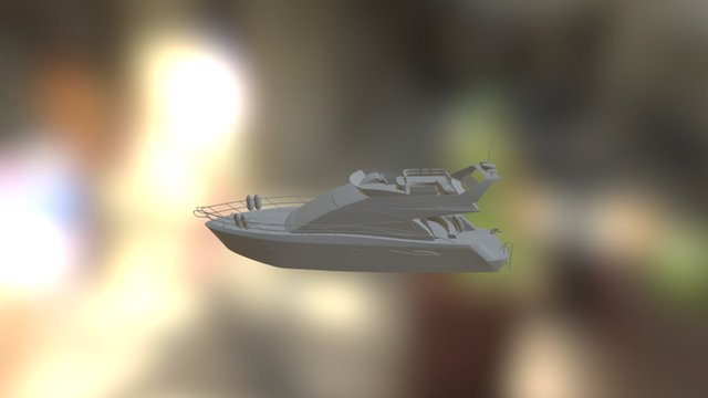 Boat 2 3D Model
