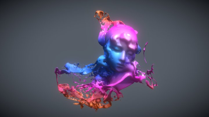Liquid Aphasia 3D Model