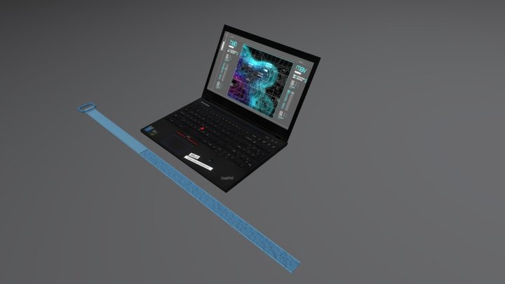 Laptop V2 3D Model
