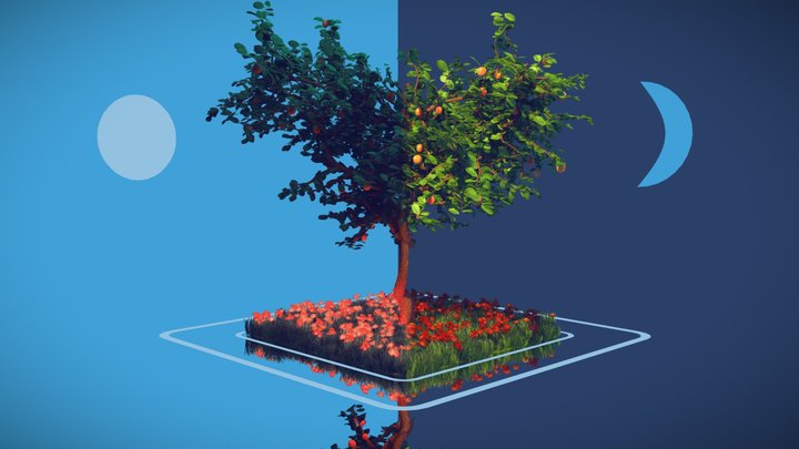 The Orange Tree 3D Model