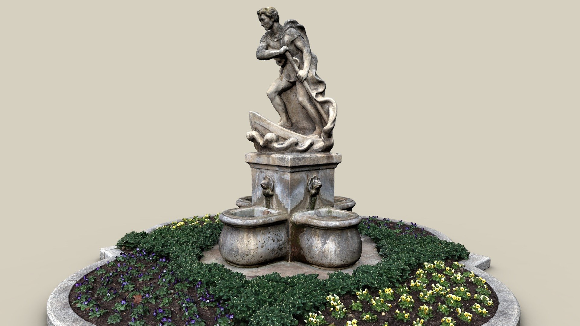 Donaubrunnen — Sketchfab embed 3D viewer