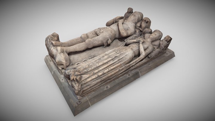 Medieval Funeral Effigy, Pickering 3D Model