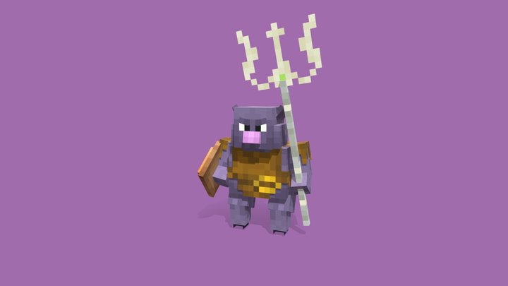 Berger porkass 3D Model