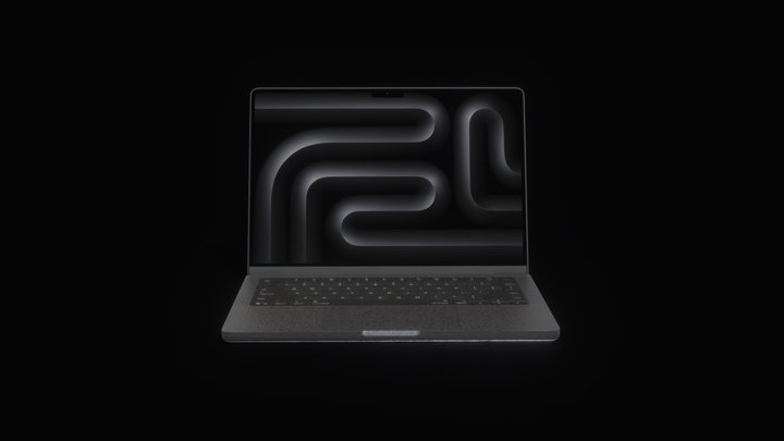 MacBook Pro M5 Chip 3D Model