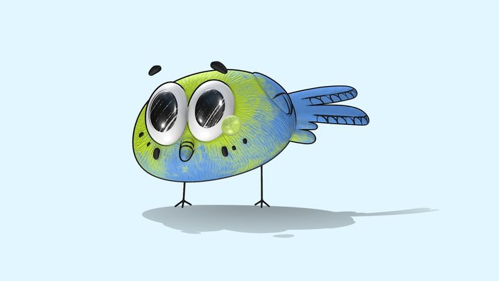 Bird 3D Model