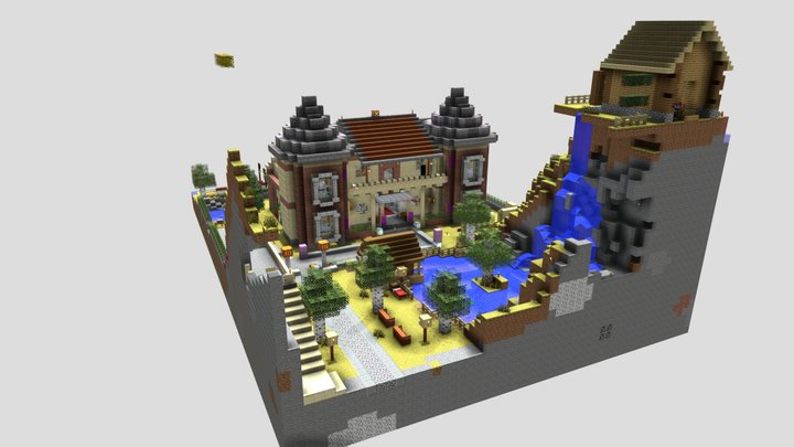 Minecraft My House 3D Model