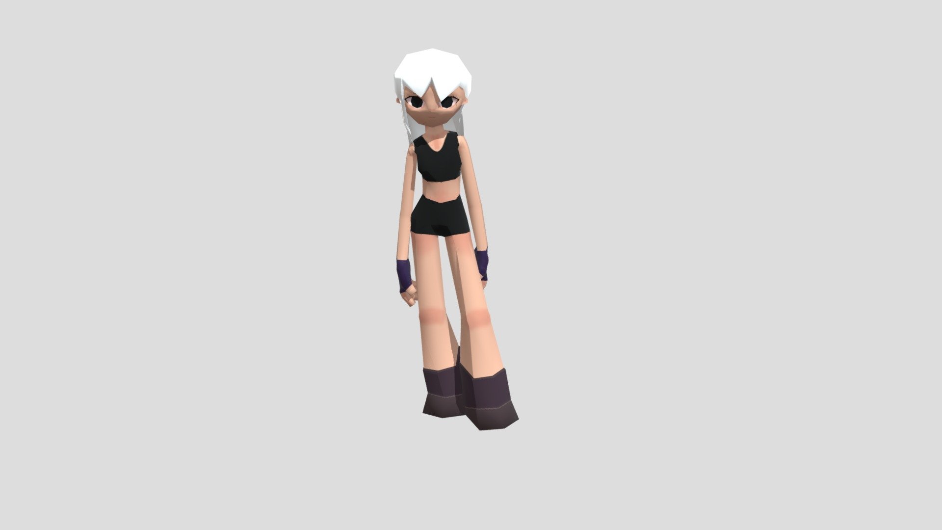girl animated