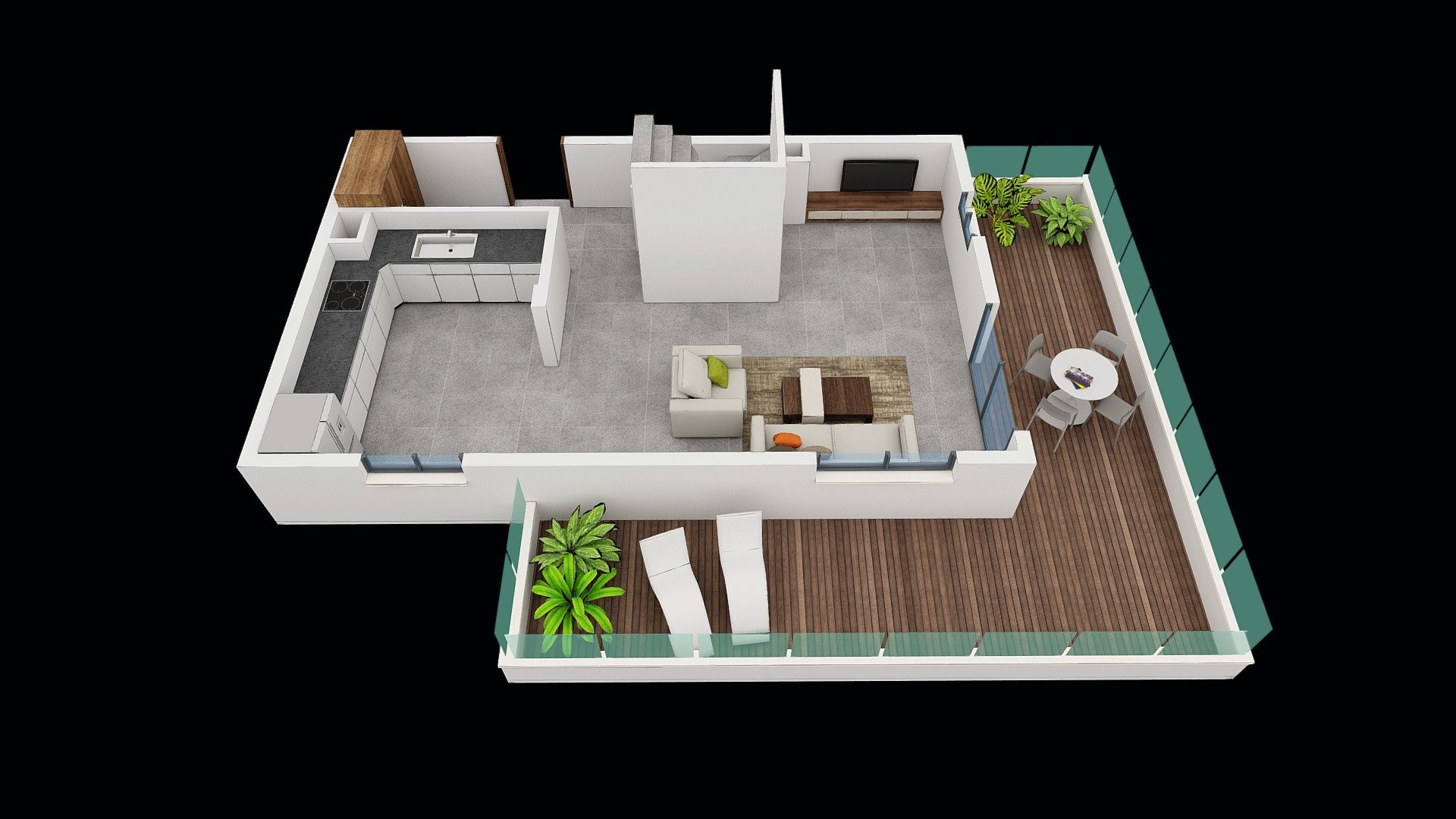 KAHAIA F3 Duplex 1er niveau