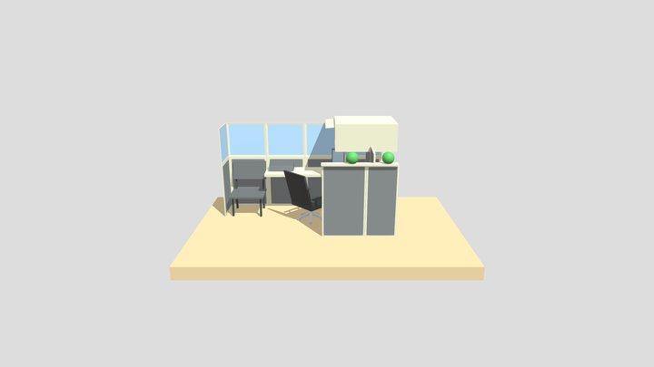 office 3D Model