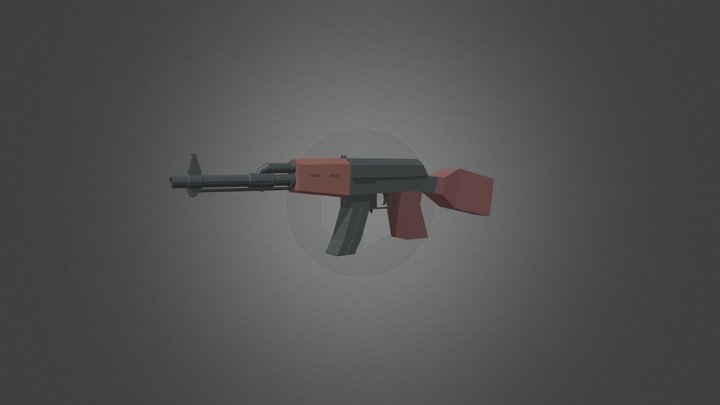 AK 47 3D Model