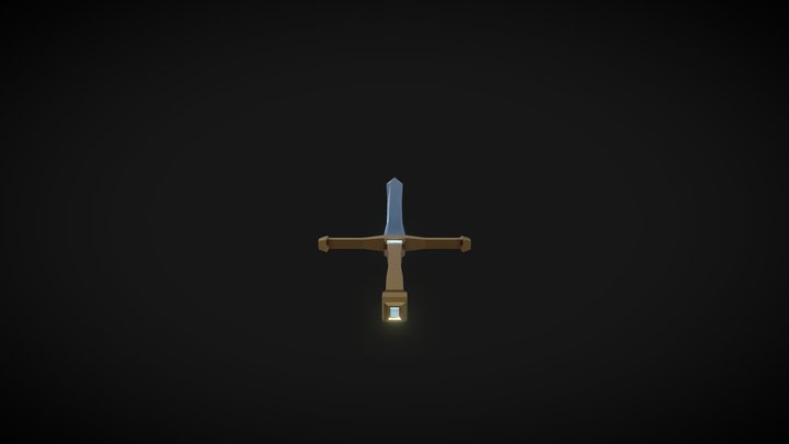 Diamond Sword 3D Model