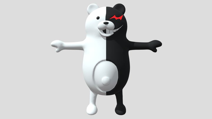 Danganronpa Monokuma 3D Model