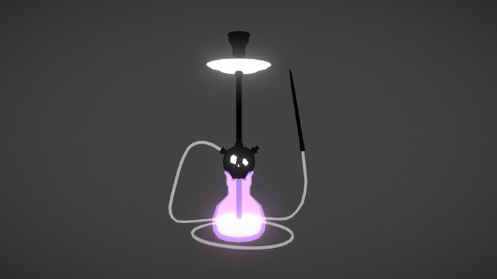 Spooky Hookah 3D Model