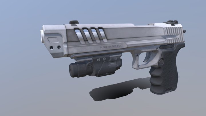 Call of Duty: Black Ops 6 - Hand Cannon – Modelo 3D gratuito STL