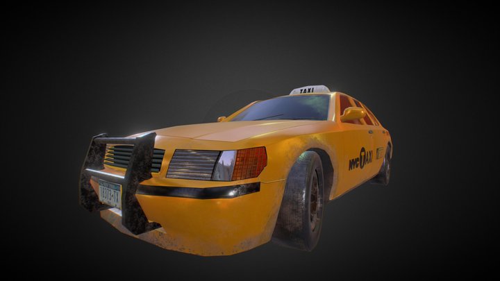 Taxi NY 3D Model