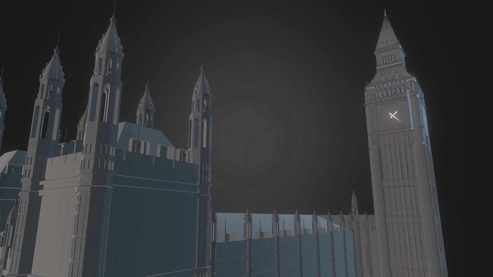 3D model Big Ben Landmark Building