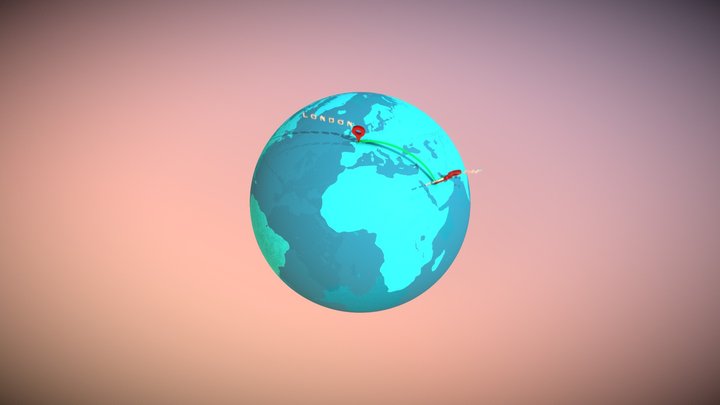 RED WORLDWIDE 3D Model