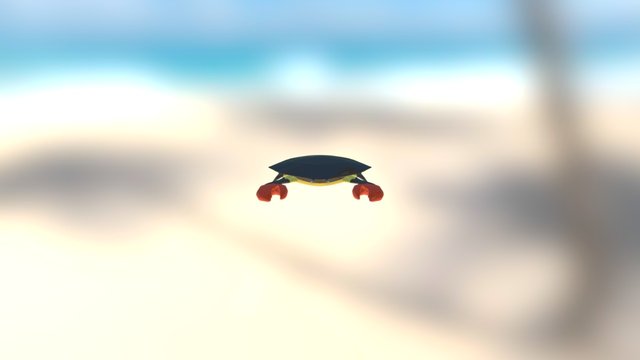 Crab 3D model 3D Model