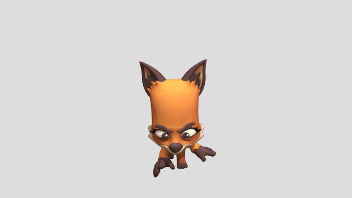 Nix the fox 3D Model