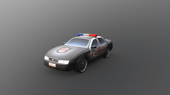 Ford Crown Victoria Police – Modello 3D gratuito STL